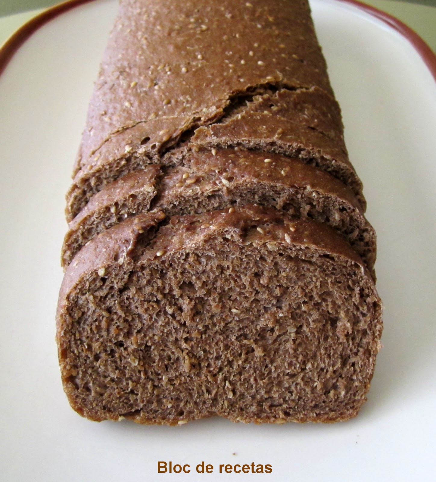 pan de centeno receta sin harina de trigo
